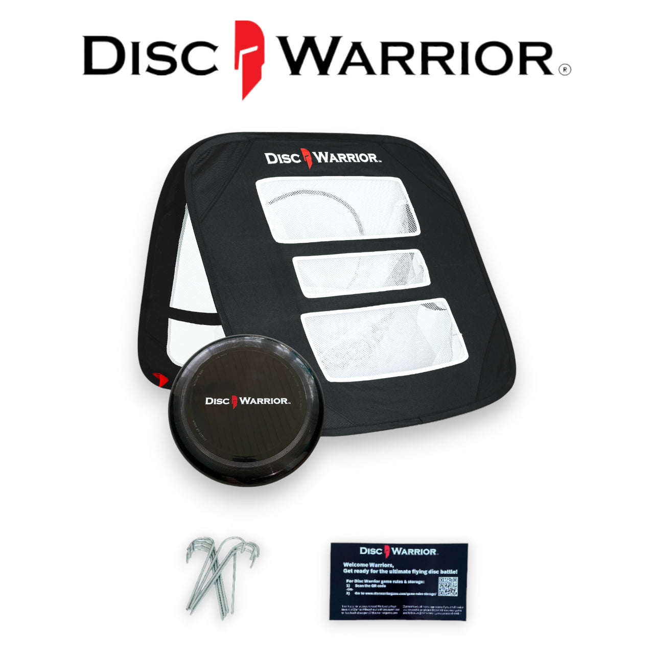 Disc Warrior Game Set - Ace (Black) - Disc Warrior